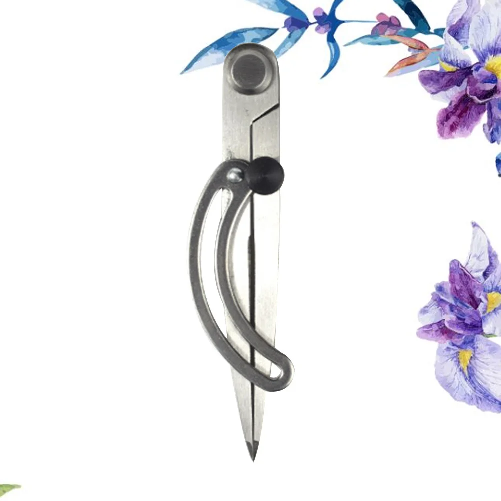 

Divider Gauge Carbon Steel Compass For Craft Marking Semicircle Ruler Diy Tool Drawing Instrument