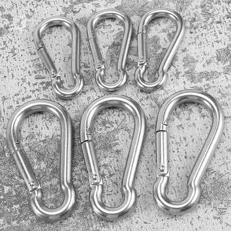 Snap Hook Carabiner Quick Link Carabiner Clip Holding Capacity Quick Link Keychain