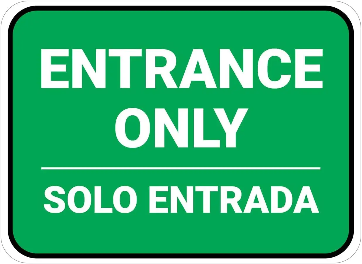 K1,Entrance Only Bi…