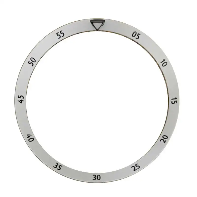 31.3mm Watch Chapter Ring for NH35 NH36 4R 6R Modified Scale Rings for Skx007 Skx009 Watches Accessories Inner Diameter 27.6mm