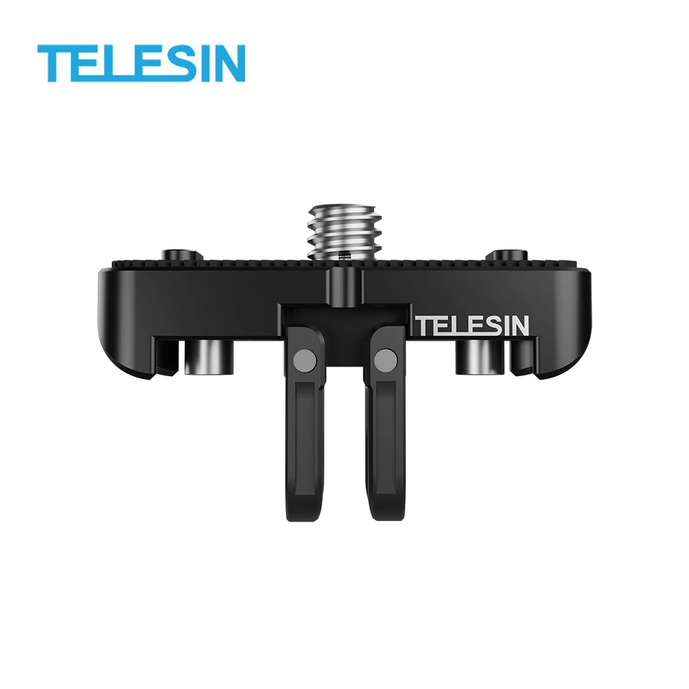 

TELESIN Dual Mount Adapter for Insta360 X4 Accessories Aluminum alloy Multifunction Quick-Release Adapter Action Camera Accessor