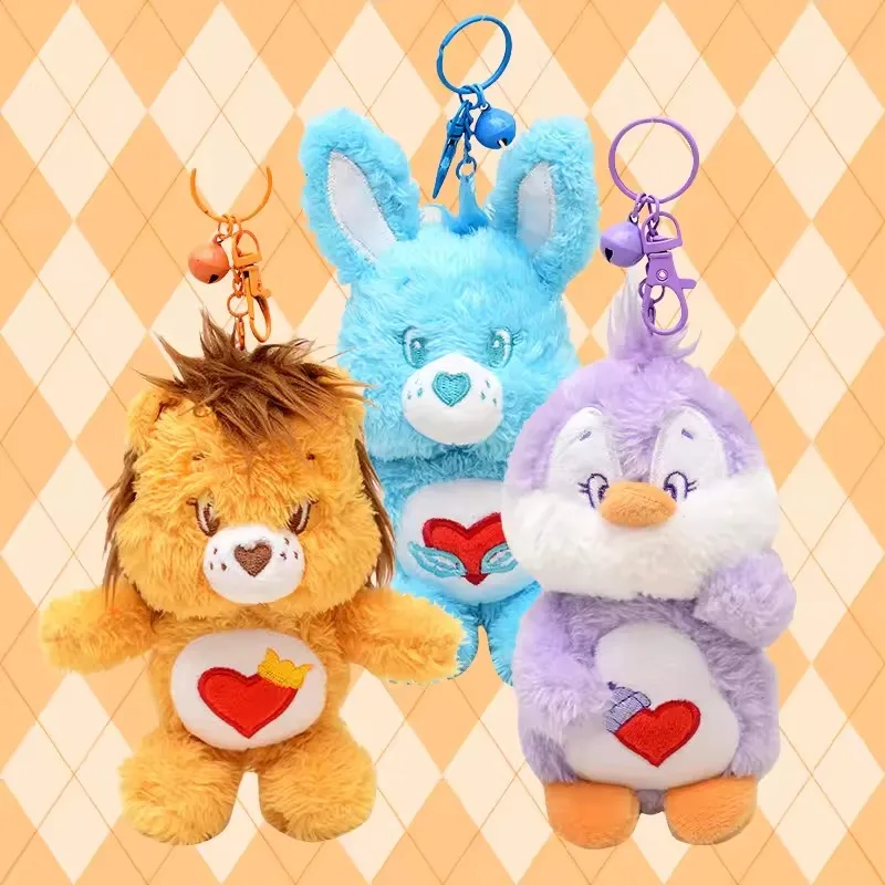 جديد حقيقية الرعاية لطيف الغابات الحيوان سلسلة ابن عموم أفخم قلادة ظهره معلقة المفاتيح دمى هدايا