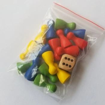 16-teiliges humanoides Holzpuzzlespiel für Kinder, Holzbrettspiel, Schachfiguren, humanoide Dame, fliegendes Schach