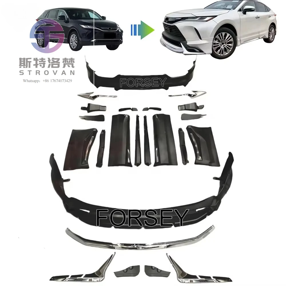 

2022 M-style body kit, car spare parts for Harrier's upgraded car modifications