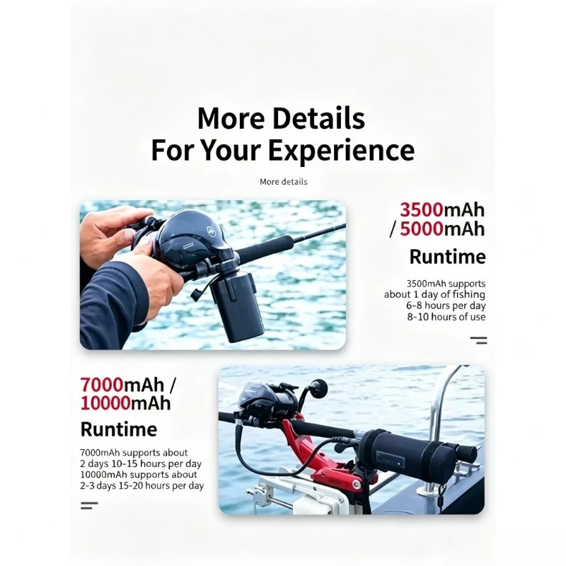 14.8V Portable Lithium Battery Replacement Power Supply For Sea Boat Fishing Electric Reel And Fishing Winch view 3