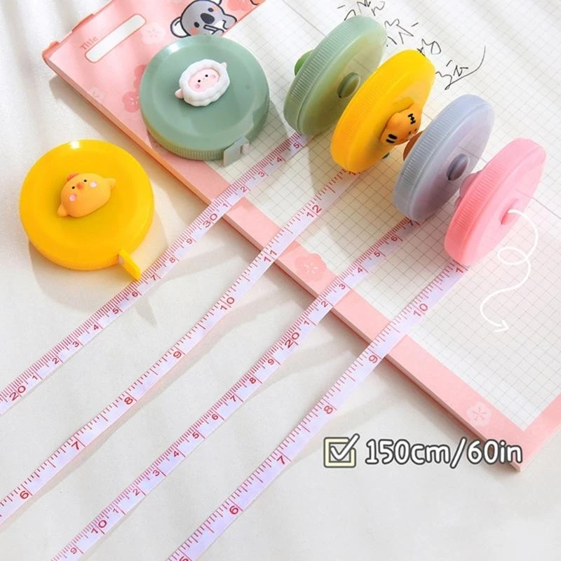 Measuring Tape Retractable Cartoon Measuring Tape for Body Flexible Tape Measure