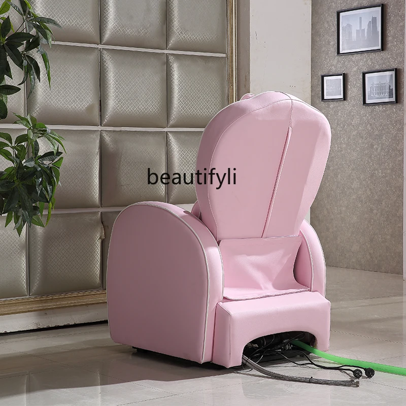 Electric Manicure Couch Reclinable Foot Bath Foot Massage Sofa Single Beauty Eyelash Massage Sofa