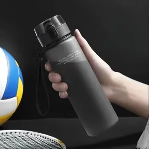 BPA BPA Free Leak Proof sports water bottle, my favorite portable bottles, high quality, suitable for walking, walks, 560ml 12 Main Sales My Choices - №10