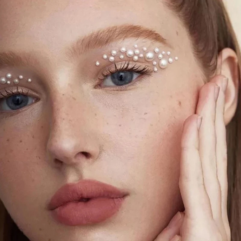 Glitter Face Jewelry Sticker Eyeshadow Crystal Makeup Art Eye Body Face Jewels Tools DlY Temporary Self Adhesive Nail Beauty