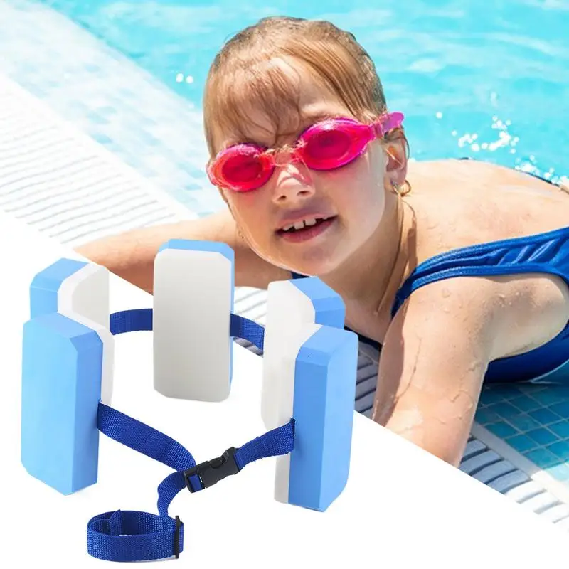 Swim Belts For Kids Swimming Belt Swimming Learning Aid Adjustable Float Pad Around 40 Kg For Boys Girls Training Daily Use