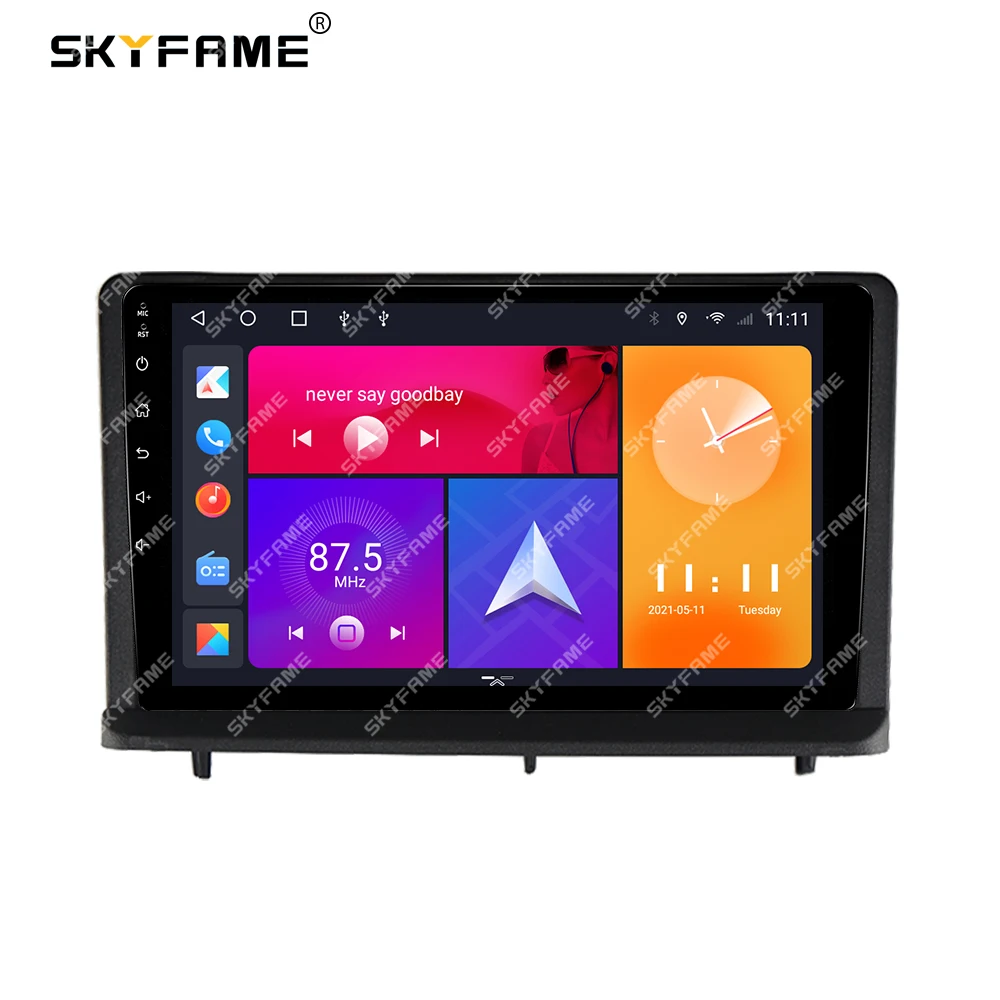 SKYFAME-decodificador de caja Canbus para coche, adaptador de Fascia para marco de coche, para Dongfeng Fengguang S560 Fengon, Kit de Panel de ajuste de Radio Android