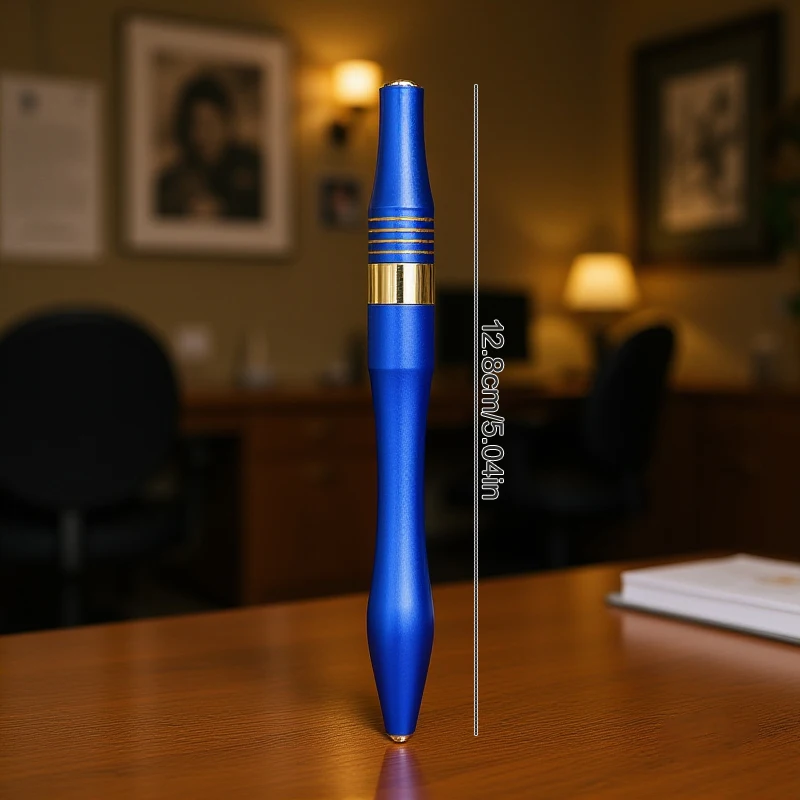 

Роскошные аксессуары для перманентного макияжа, синий, черный, микроблейдинг, ручная ручка для татуировки из алюминиевого сплава для тумана, макияжа бровей и губ