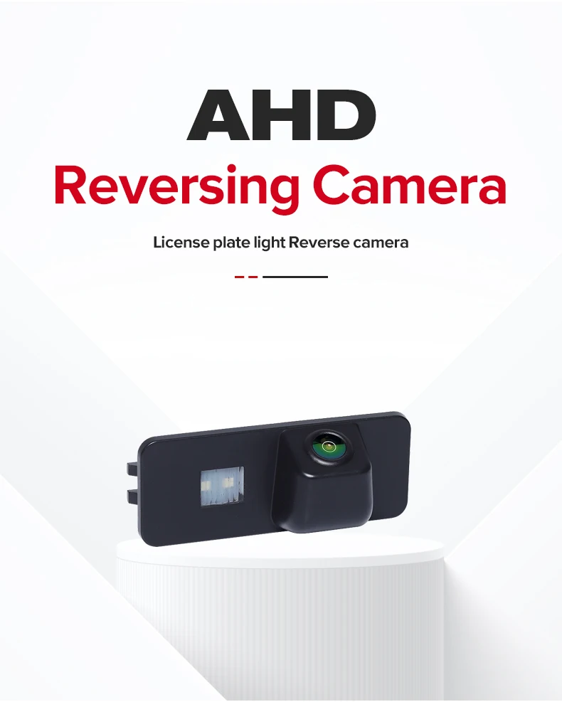 AHD CCD car  rear view camera suitable for Volkswagen Beetle license plate light camera 170-degree HD reversing rearview