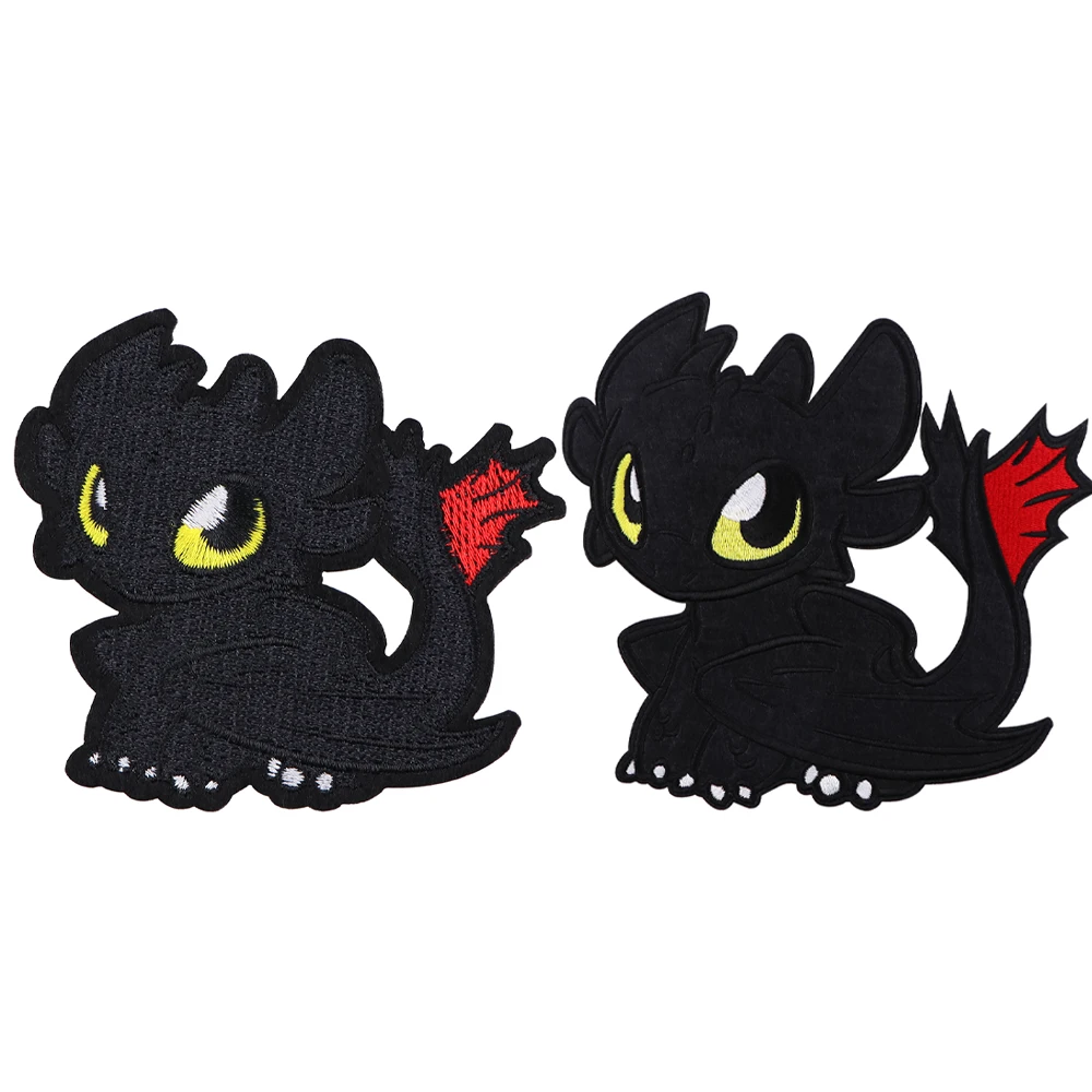 Dragon Badges DIY Patch for Clothing Bag Embroidered Sewing Applique Patches Sew On Fabric Apparel Accessories