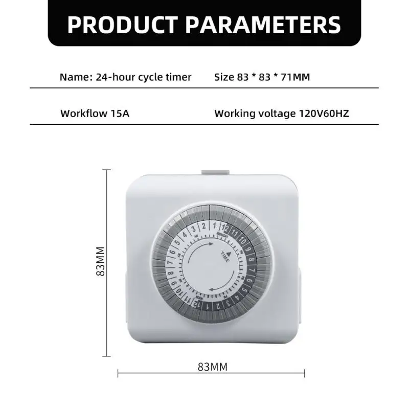 Precise Easy-to-use Energy-saving Precise Timing Convenient Multi-functional