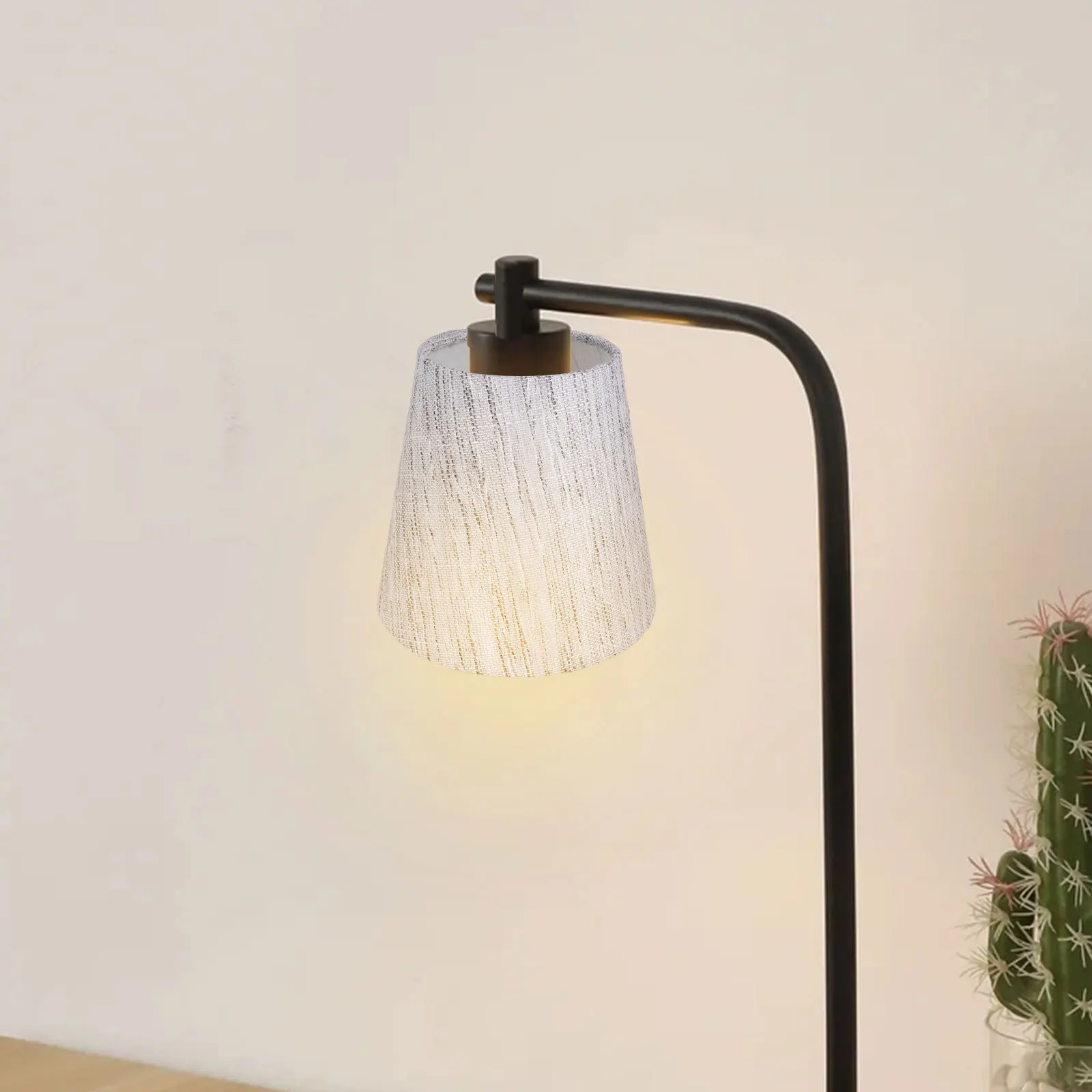 

Fabric Lampshade Small Drum Lamp Shade for E14 Bulbs Replacement Living Room Bedroom Cloth Lampshade Lamp Shade Cover