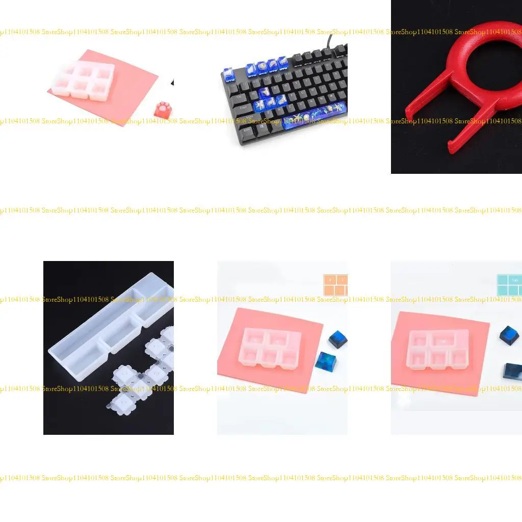 

15YC Multifunction UV Mechanical Keyboard Epoxy Resin Mold DIY for Key Silicone M