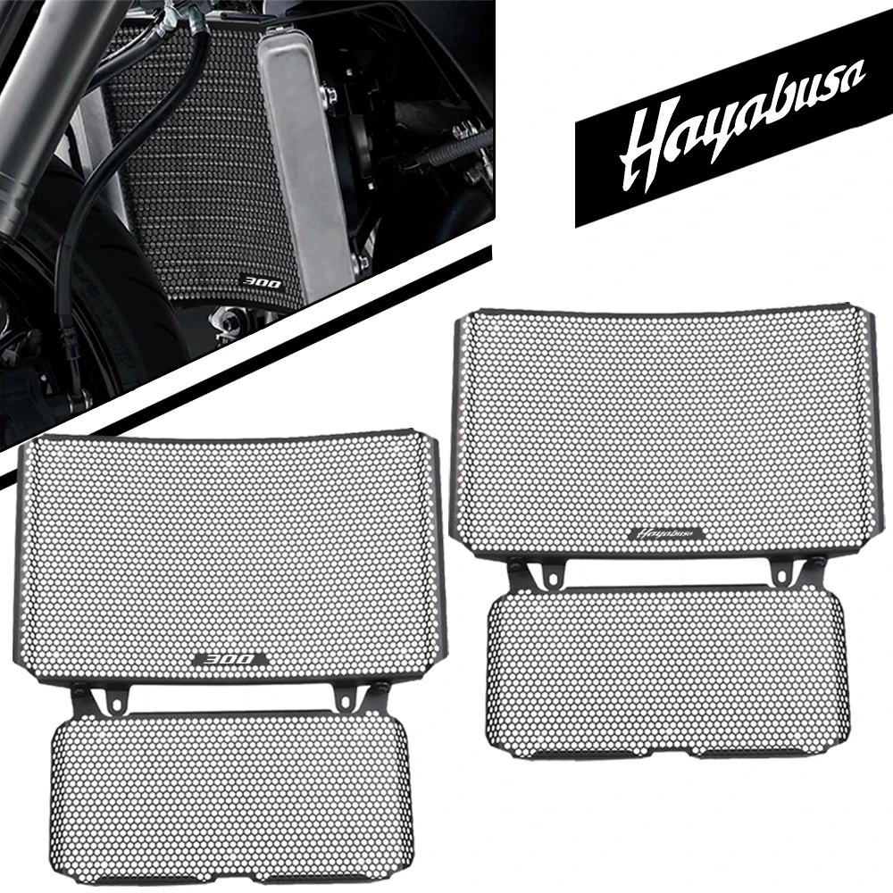 

For Suzuki GSX1300R 1300R 1997 - 2023 Radiator And Oil Cooler Guard Set 1998 2018 2019 2020 2021 2022 1300 R GSX-1300 R Hayabusa