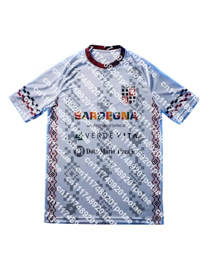 2026/27 SEF Torres Football Jersey Italian League T-shirt Men's and Women's fan gifts Breathable and comfortable Y2K Loose shirt