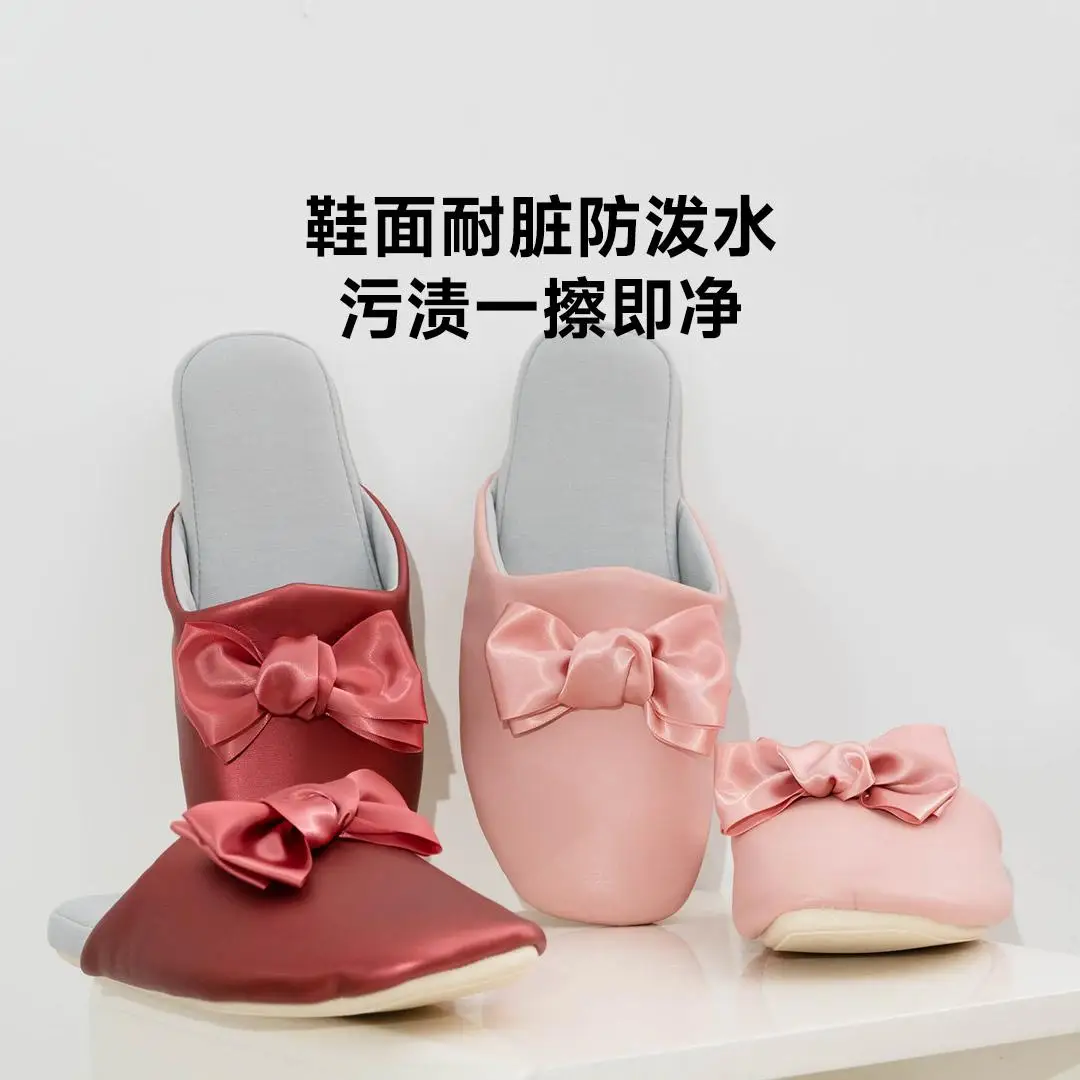 Xiaomi MONDOBELL Four Seasons Waterproof Women's Fashion Slippers Non Slip Leather Slippers Anti Fouling Silent