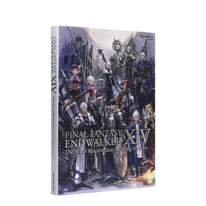 Japanese Original Final Fantasy XIV:  ENDWALKER FF14 6.0 Official Official Setting Album Art Collection Book Minfilia Warde