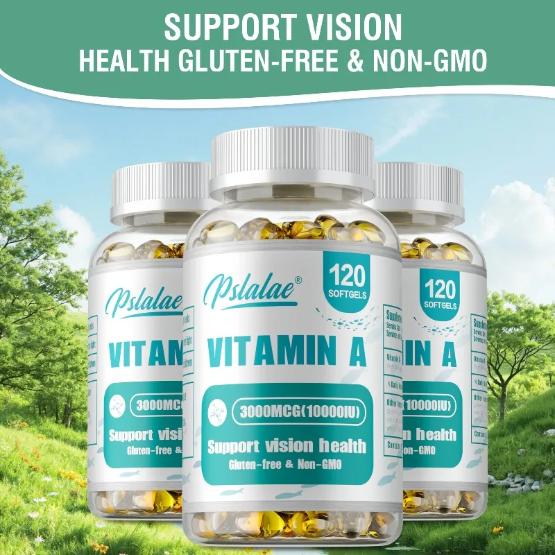 

Vitamin A Supplement - Improve Eyes Clarity, Reduce Fatigue, Antioxidant, Brightens Skin, Promotes Skin Health, Boosts Immunity