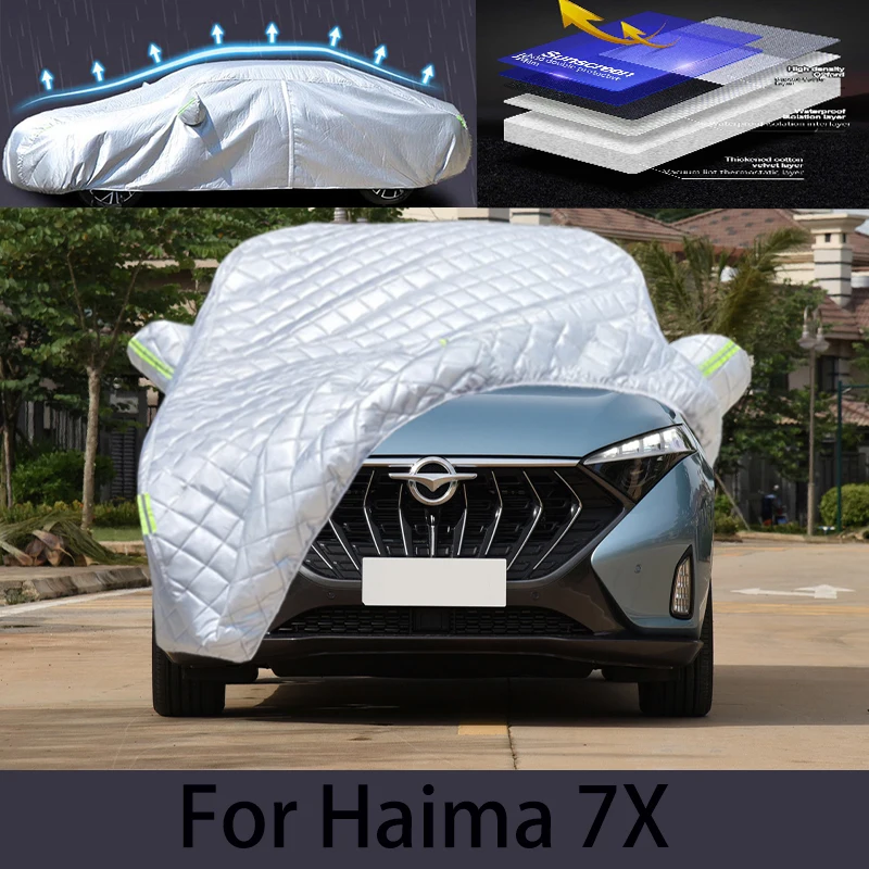 

For HAIMA 7X CAR hail protection cover, auto rain protection, scratch protection, paint peeling protection, car clothing