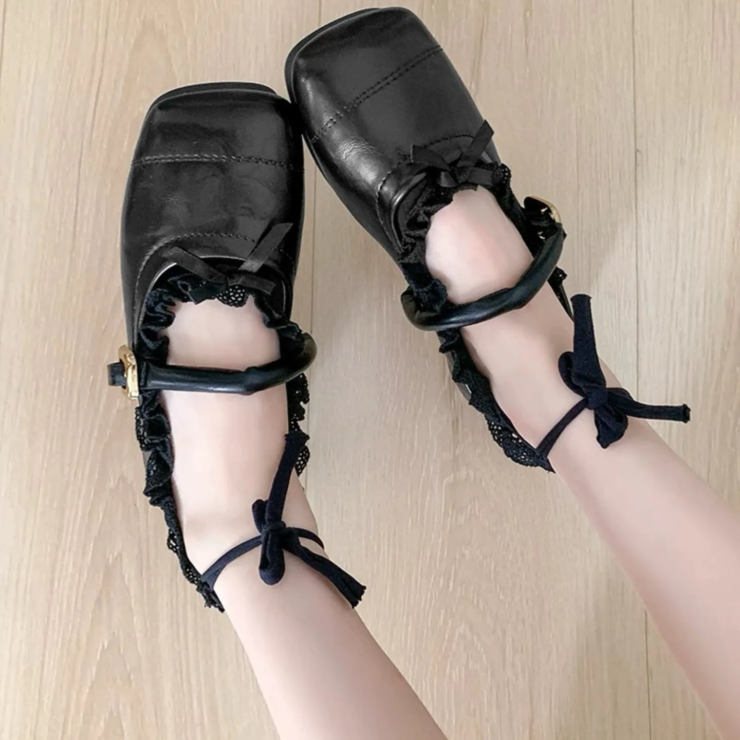 منخفضة قطع قارب جورب النعال النساء الباليه نمط القوس لوليتا Kawaii الدانتيل كشكش الجوارب الصيف رقيقة تنفس غير مرئية لا تظهر الجوارب