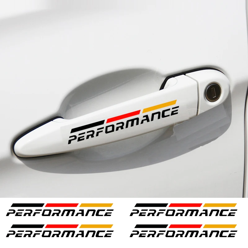 

Наклейка на дверную ручку для Audi A1 A3 A4 A5 A6 A7 A8 TT Q3 Q5 Q7 RS3 RS4 RS5 RS6 B6 B7 B8 B9 TT, 4 шт.