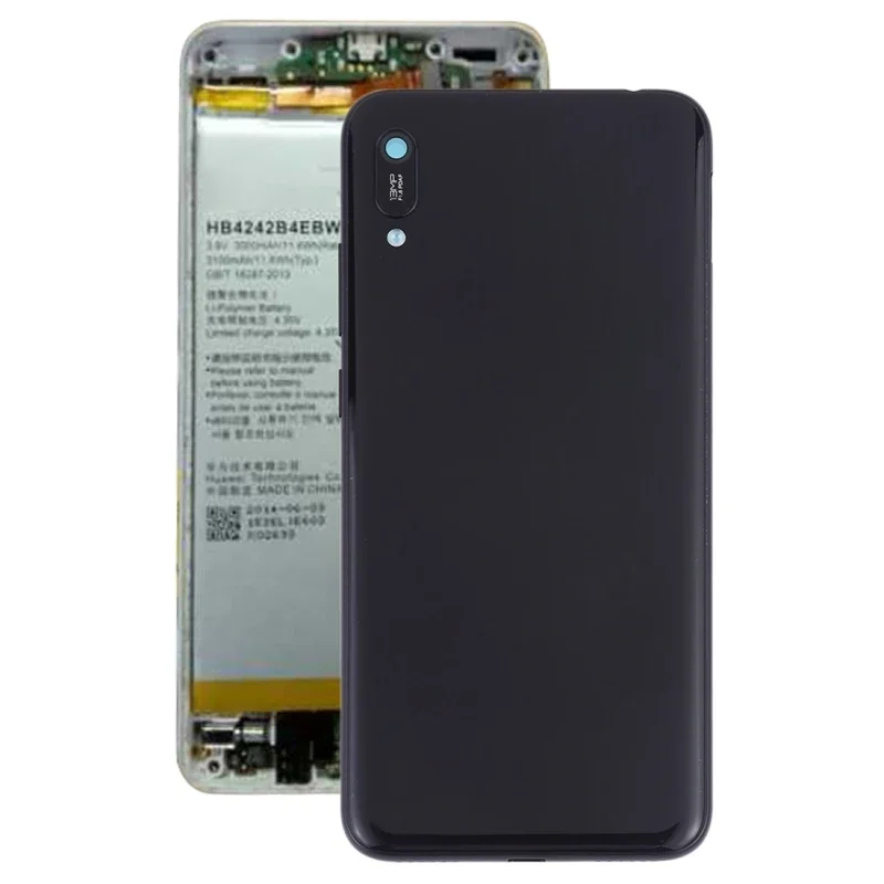 Battery back cover with camera lens & side keys for Huawei Y6 (2019)