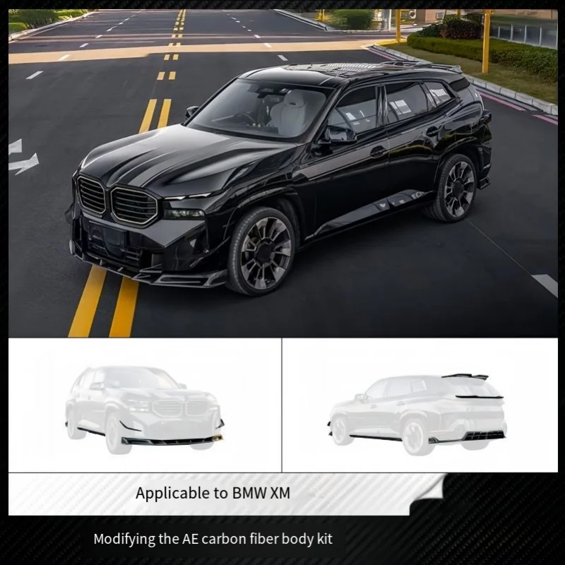 Suitable for  XM Upgrade and Modification AE Model Dry Carbon Fiber Material Small Surround Complete Body Kit