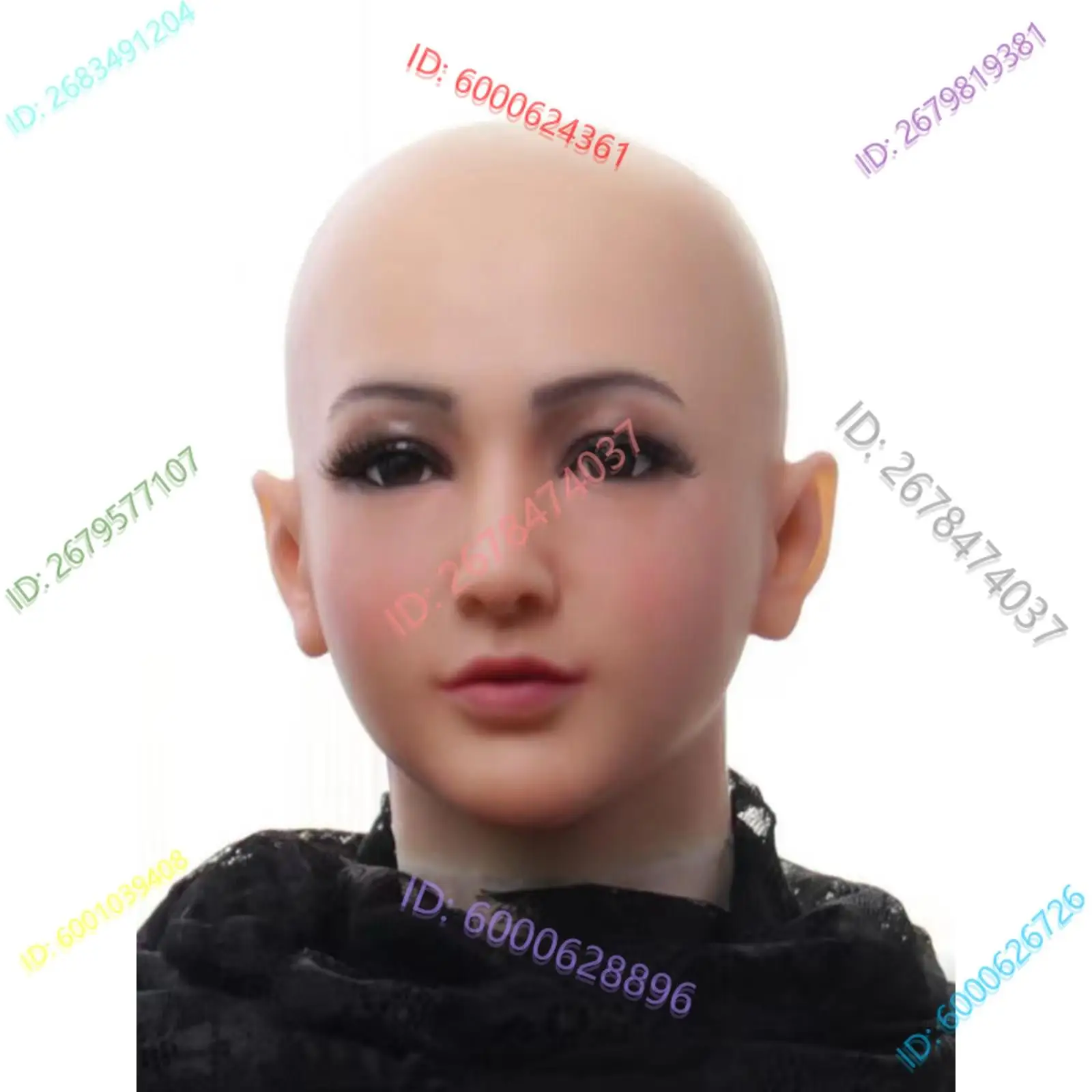 سيليكون امرأة جميلة القبعات COS عبر خلع الملابس ماكياج عكس سلسلة الفيلم والتلفزيون الدعائم الذكور إلى الإناث #5