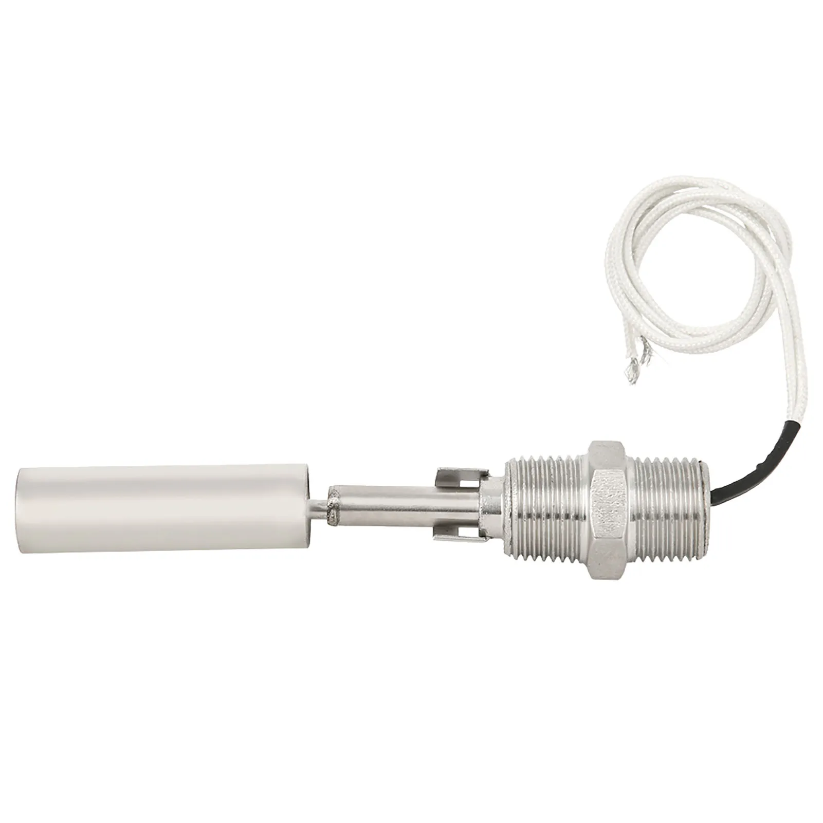 Liquid Water Level Float Sensor Switch Side-Mounted 304 Stainless Steel 1/2NPT Male Thread DC0-110V Water Level Detection Sensor