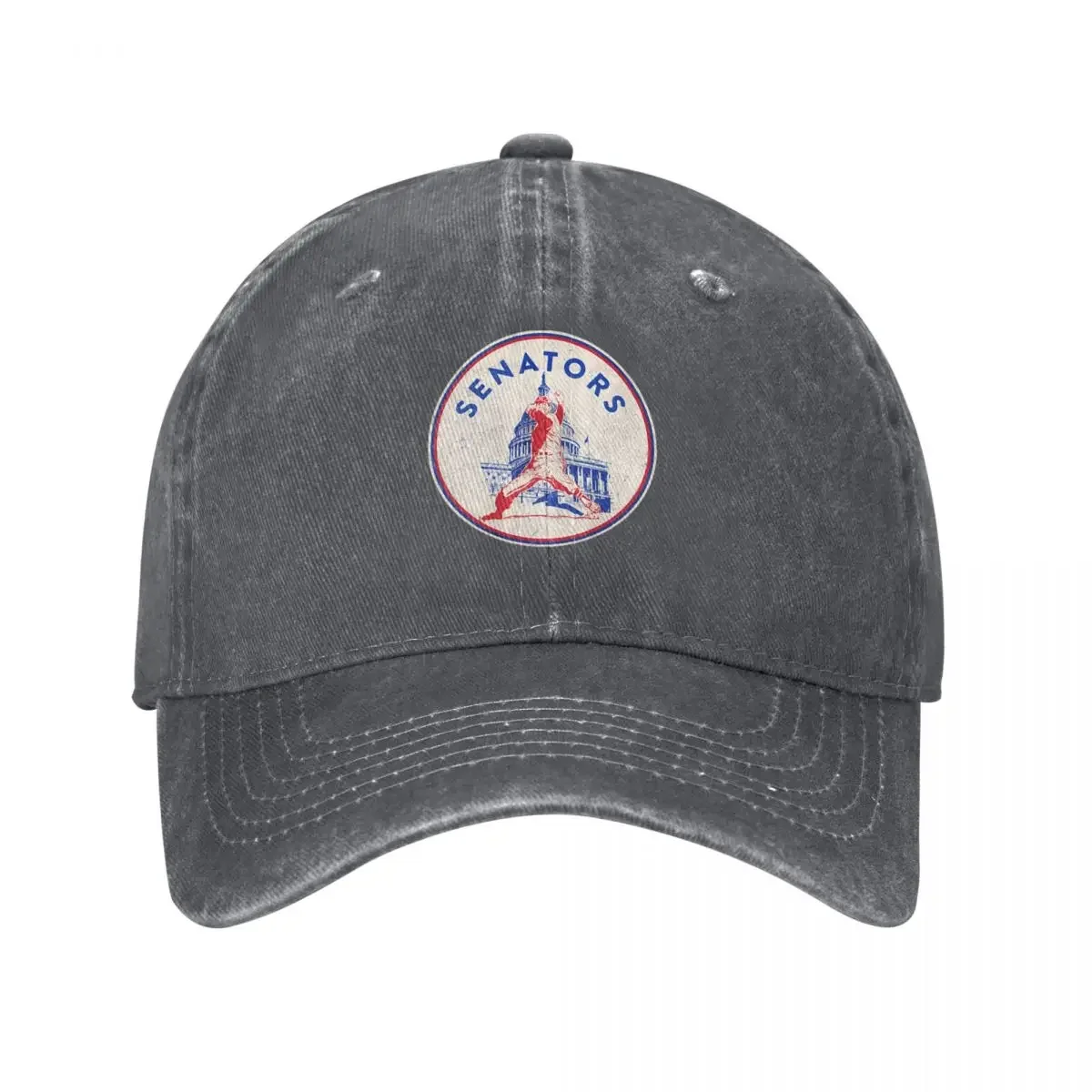 Vintage Washington Senators Logo (Distressed version)Cap Baseball Cap cute Sports Cap Sunhat For Man Women's