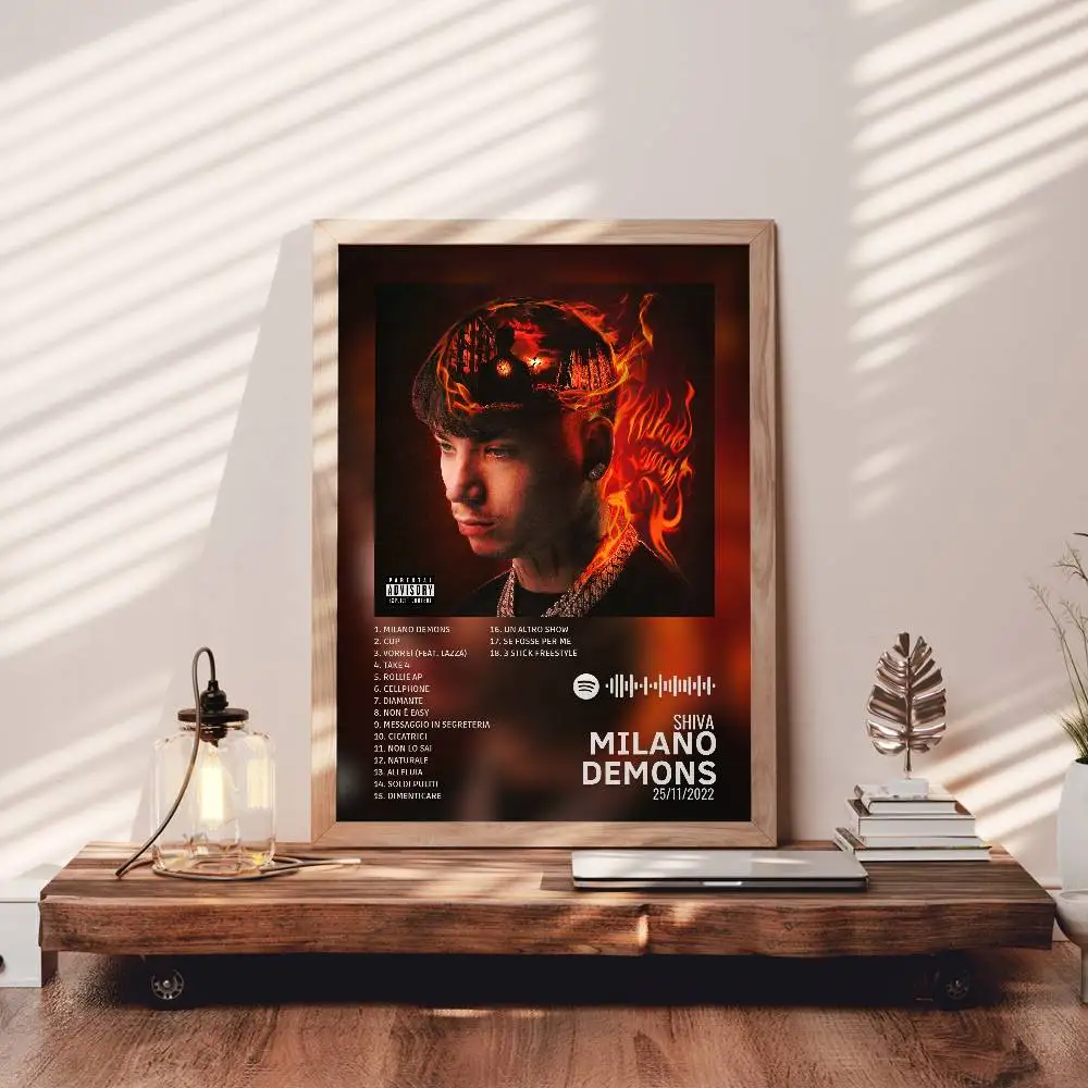 Shiva Milano Demons Poster HD Print Poster, Suitable for Home, Living Room Decoration, Bar, Cafe Hanging Painting