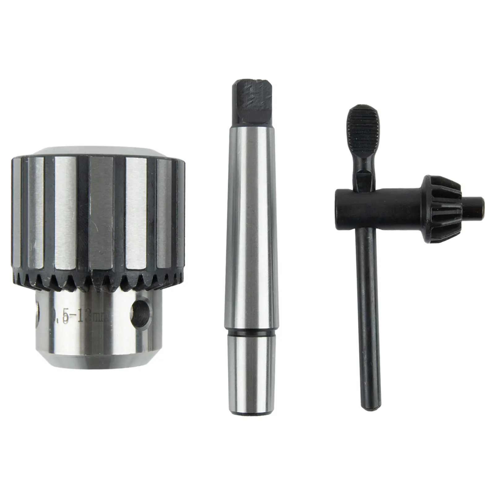 Drill Chuck Heavy Duty Drill Chuck with MT2 JT3 Shank Balanced Jaws Hardened Key Components and Accuracy of 0005