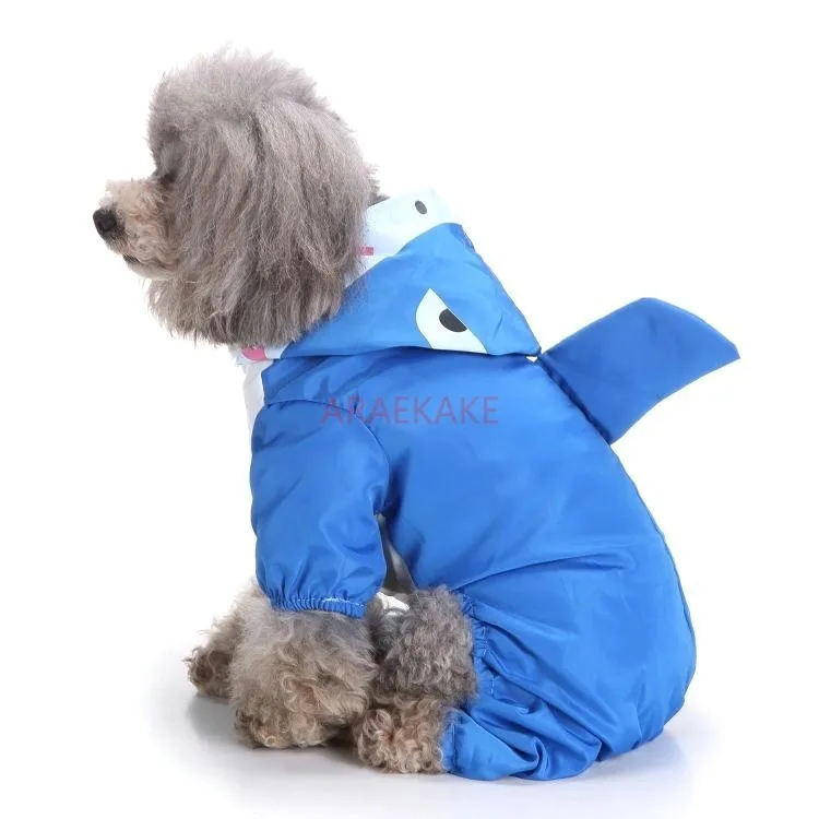 Popular pet supplies, dog clothes, raincoats, animal pet clothes, raincoats, cross-border dog raincoats, dog raincoats