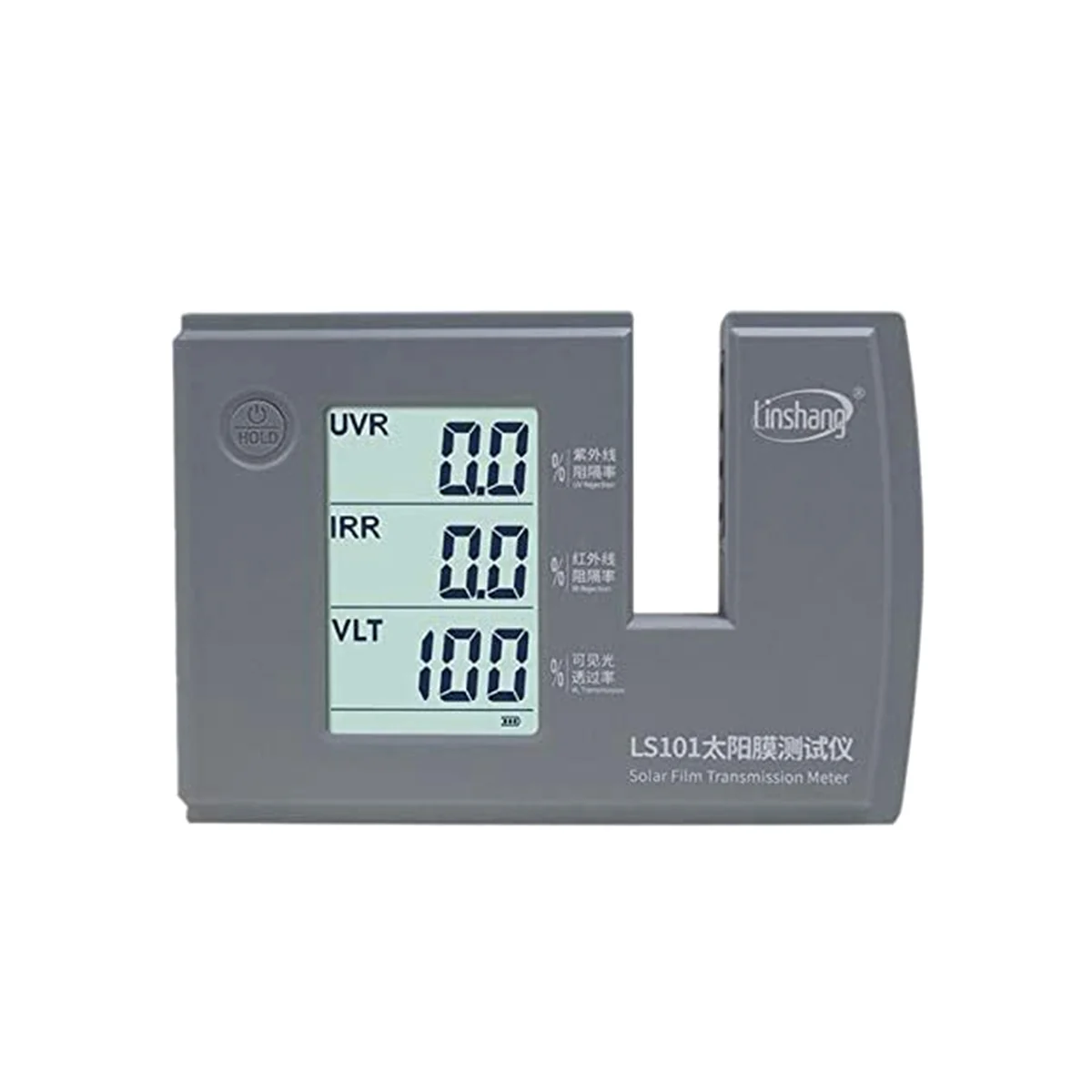 

Linshang LS101 Solar Film Transmission Meter Window Tint Meter VLT UV IR Rejection Tester