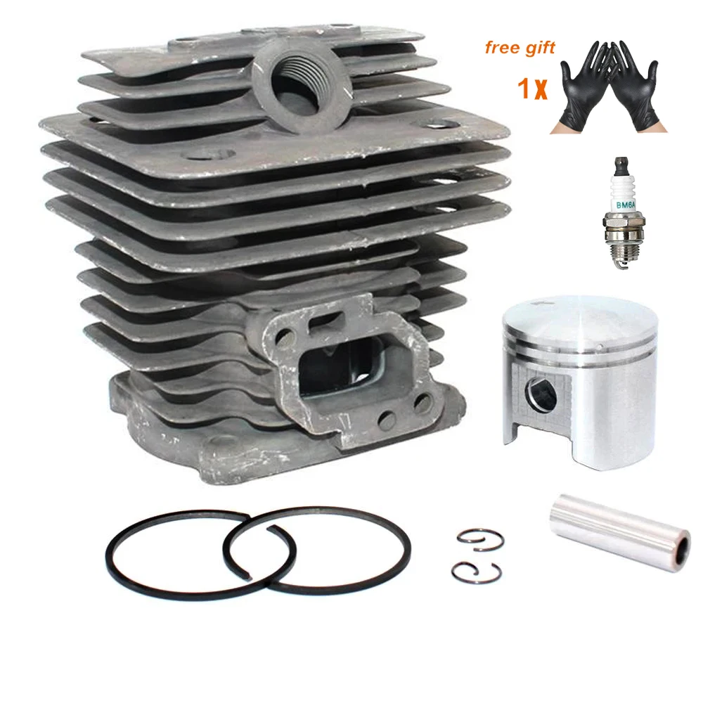 Imagem -05 - Pistão do Cilindro Kit para Echo Rm460 Rm-465 Cls-4600 Cls-4610 Srm-4600 Srm-4605 Srm-4605u Srm-4510 42 Milímetros