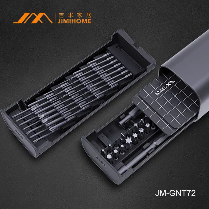

Набор прецизионных отверток Jimihome 72 в 1, профессиональные инструменты для ремонта телефона, ПК, набор магнитных отверток Torx Phillips JM-GNT72