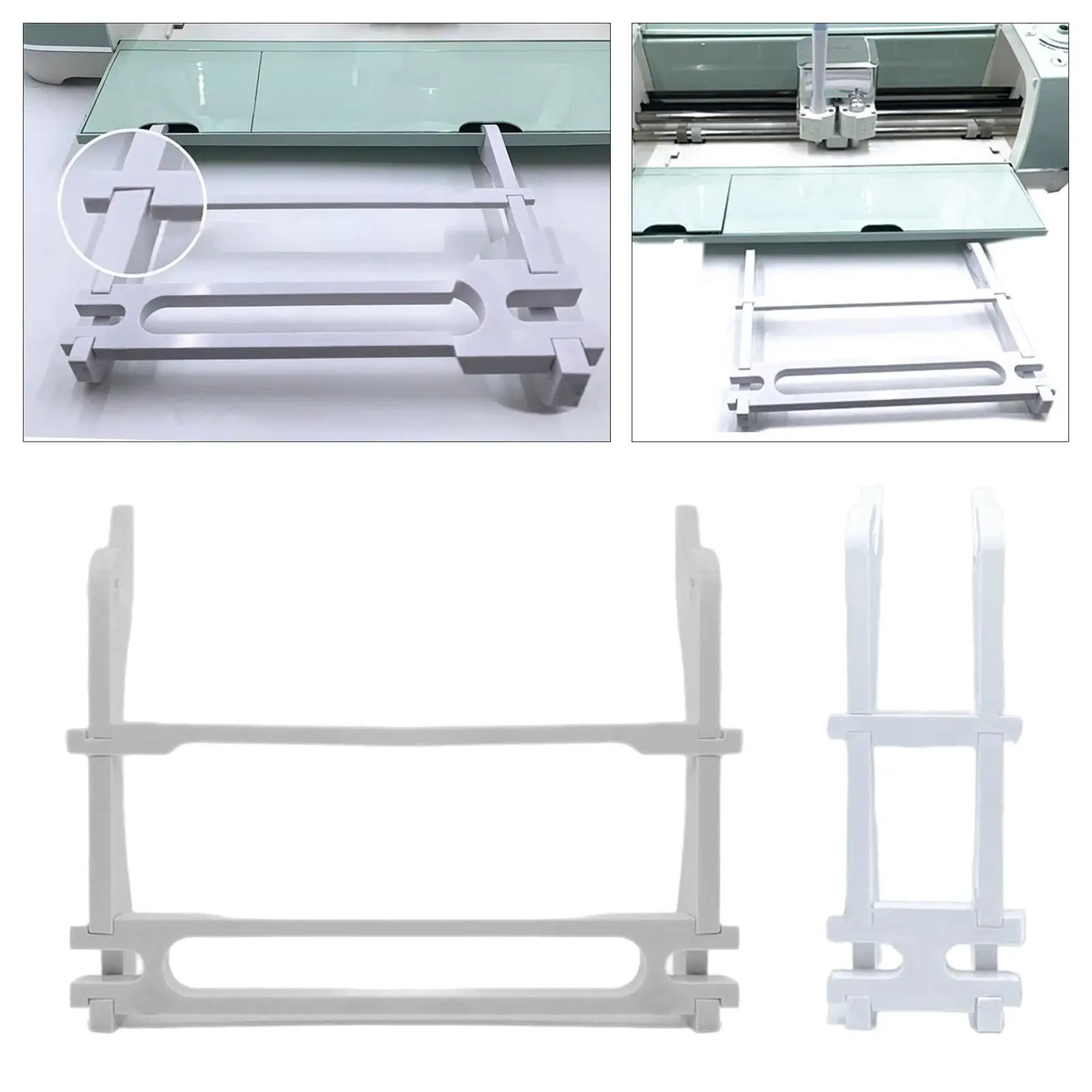 Tray for Cutting Machine Save Space Increases Workspace Efficiency Tray Cutting Extender Extension Tray Mat for Cricut Office