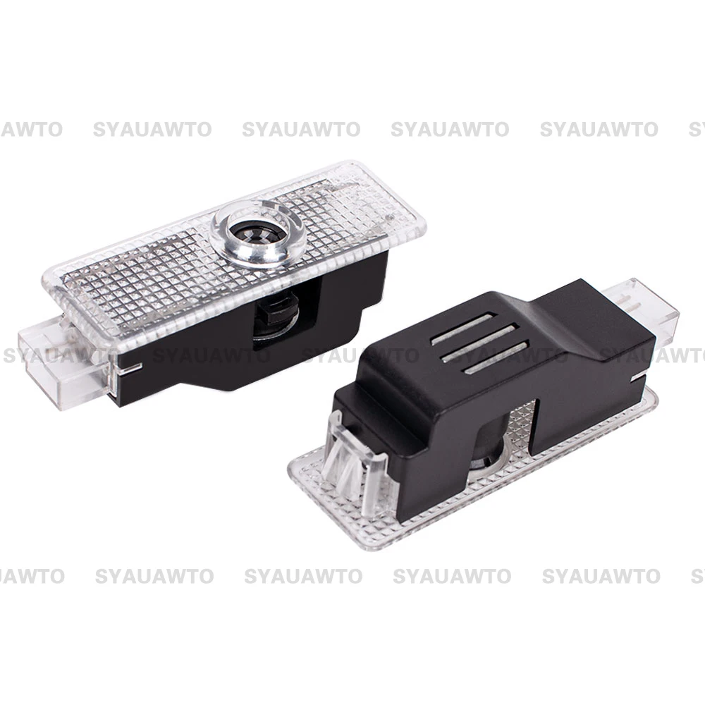 Lumière de bienvenue de porte de voiture à LED, ombre fantôme, accessoires pour BMW E90, E92, E93, E91, F30, E60, E61, F07, F10, F11, F18, E63, E64, E65, E66, E67, 2 pièces