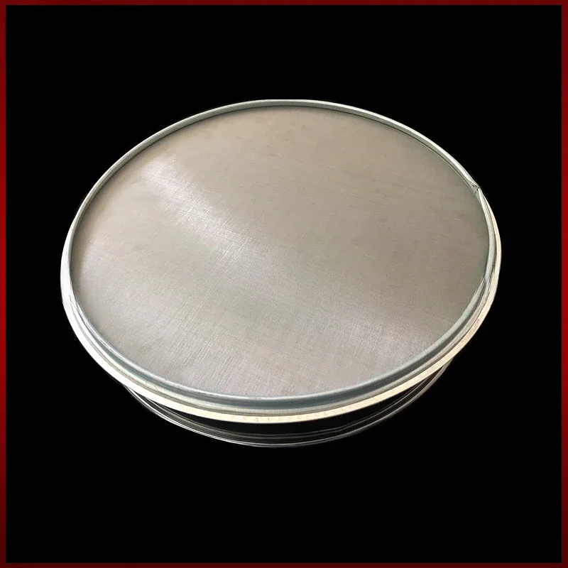 

304 Stainless Steel Flour Sieve Handheld Sifter Fine 60 Mesh Filter Mesh Sample Standard