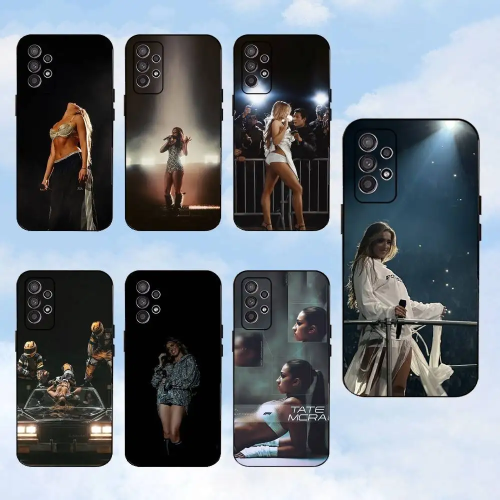 

Singer T-Tate M-McRae Phone Case For Samsung S25,S24,S23,S22,S21,S20,S10,Ultra,Plus,Lite,FE,Soft Silicone Black Cover