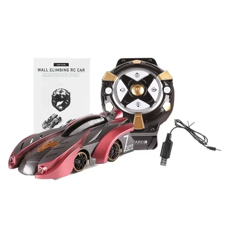 Voiture cascadeur rotative anti-gravité pour enfants, voiture d'escalade murale, télécommande, cadeau pour enfants, Rc360, 2.4g