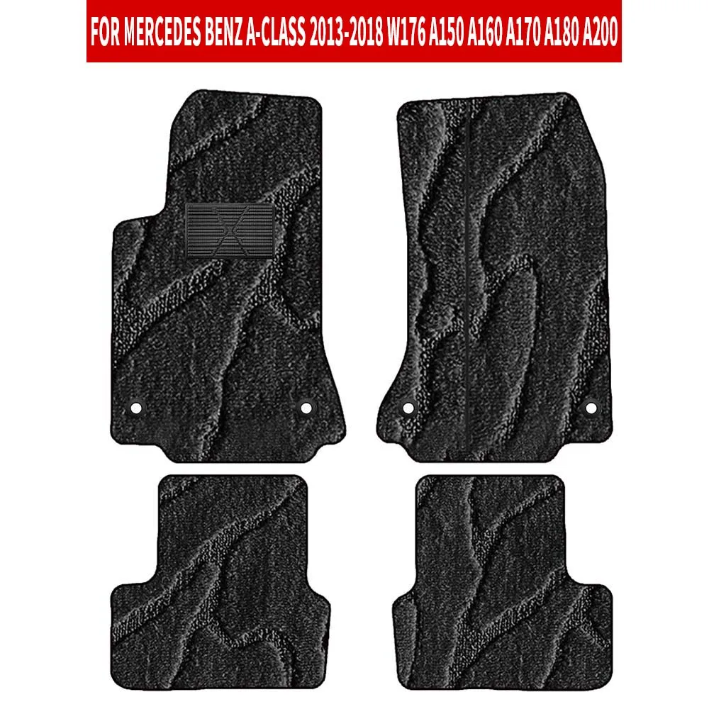 

Car Floor Mats For MERCEDES BENZ A-Class 2013-2018 W176 A150 A160 A170 A180 A200 Car-Specific Fit Car Mat Interior Accessories