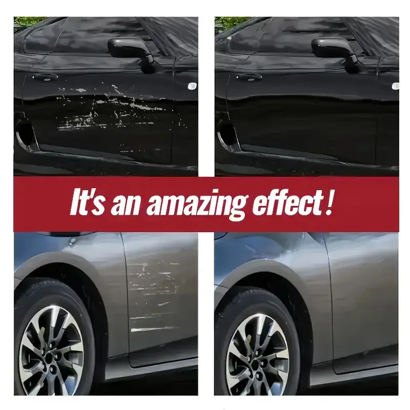 شمع إصلاح خدوش السيارة 55 جرام - مزيل خدوش الطلاء العالمي والدوامة، معجون تلميع مرمم للصيانة الخارجية للمركبة