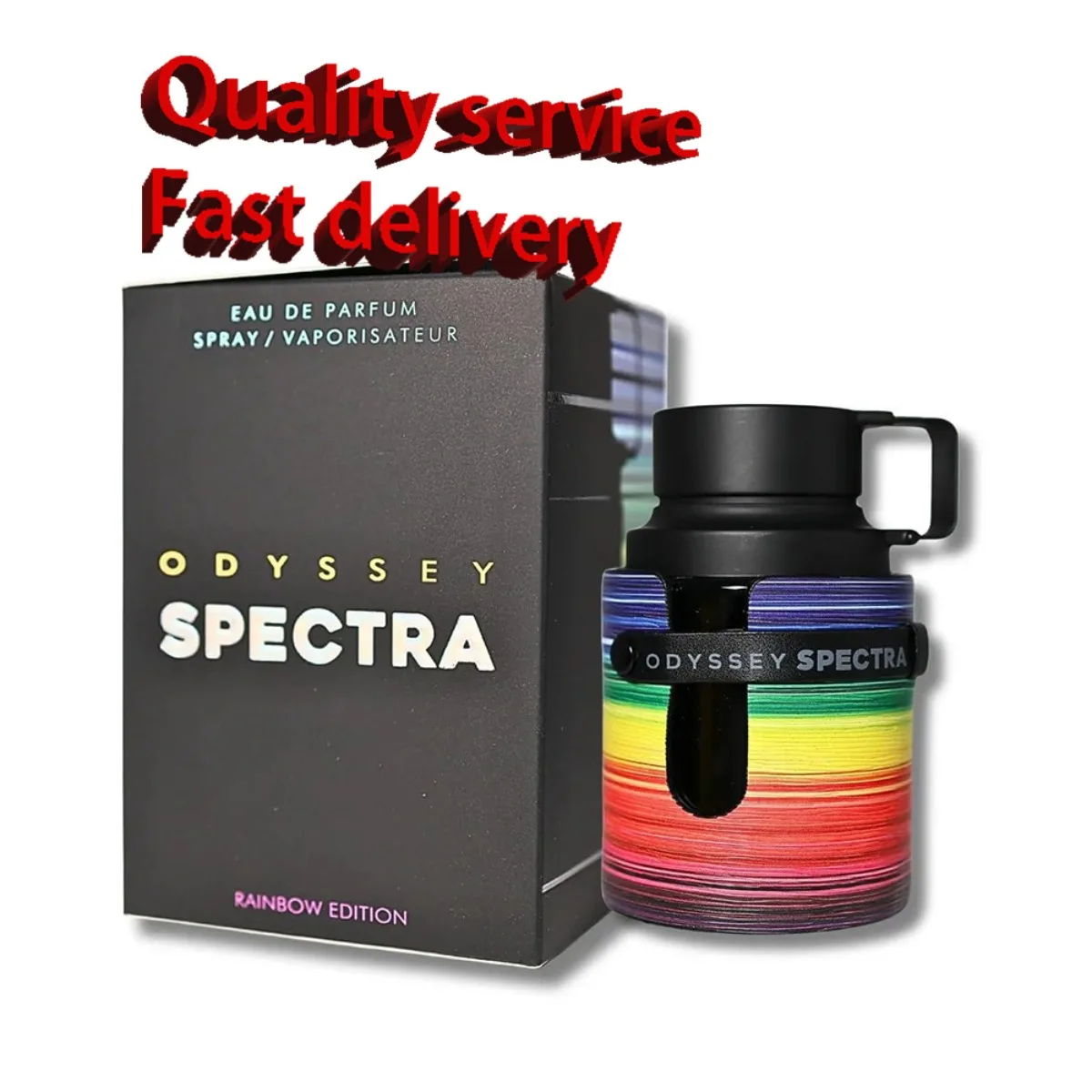 

100ml High Quality Original Arab Perfumes Odyssey Spectra Rainbow Edition Unisex Eau De Parfum Spray Lasting Wood Fragrance Gift