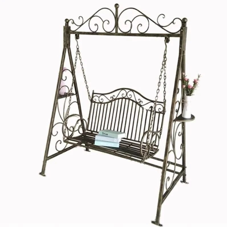 

Outdoor Garden Swings Courtyard Garden Terrace Hanging Chair Double Triple Swing Chair Rocking Bed