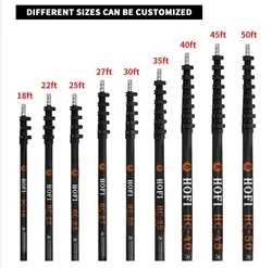 HOFI strong long reach carbon fiber telescopic rods